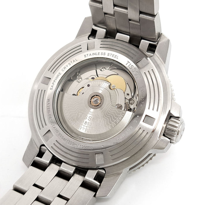 TISSOT 
Seastar Powermatic 80 
With box and warranty card