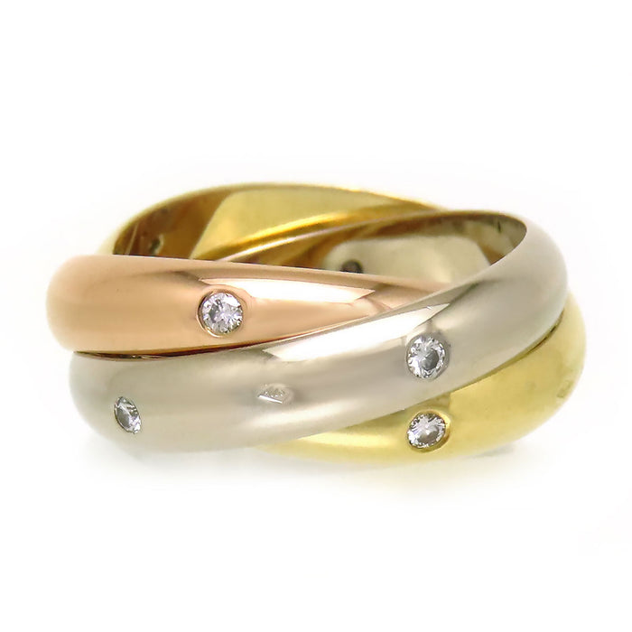 CARTIER 
トリニティ リング ダイヤモンド