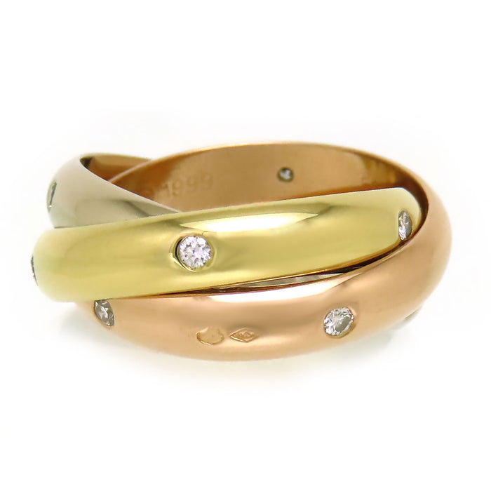 CARTIER 
トリニティ リング ダイヤモンド