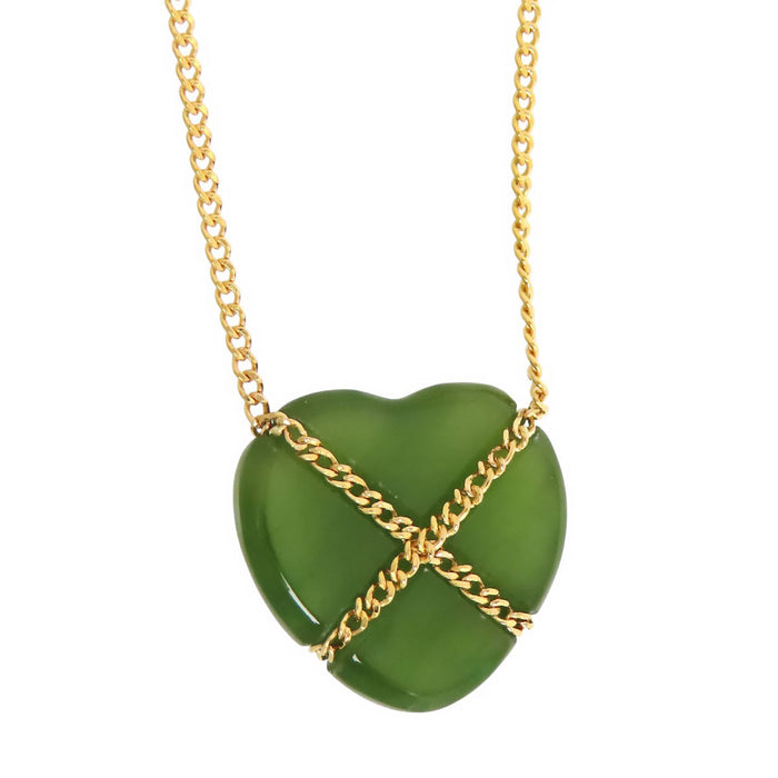 TIFFANY&Co. 
チェーンクロス ハート ネックレス