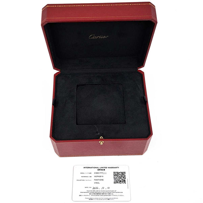 CARTIER 
パンテール ドゥ カルティエ ウォッチ ミニ 
箱ギャラ付