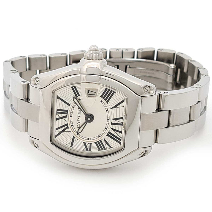 CARTIER 
ロードスター ドゥ カルティエ ウォッチ SM 
箱ギャラ付