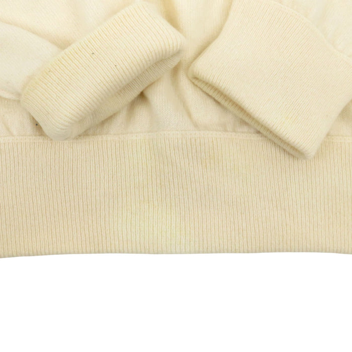 LOUIS VUITTON 
LV ロゴ RM191 JZE HGN62W カシミヤ ロングスリーブ 
インサイドアウト クルーネック ニット