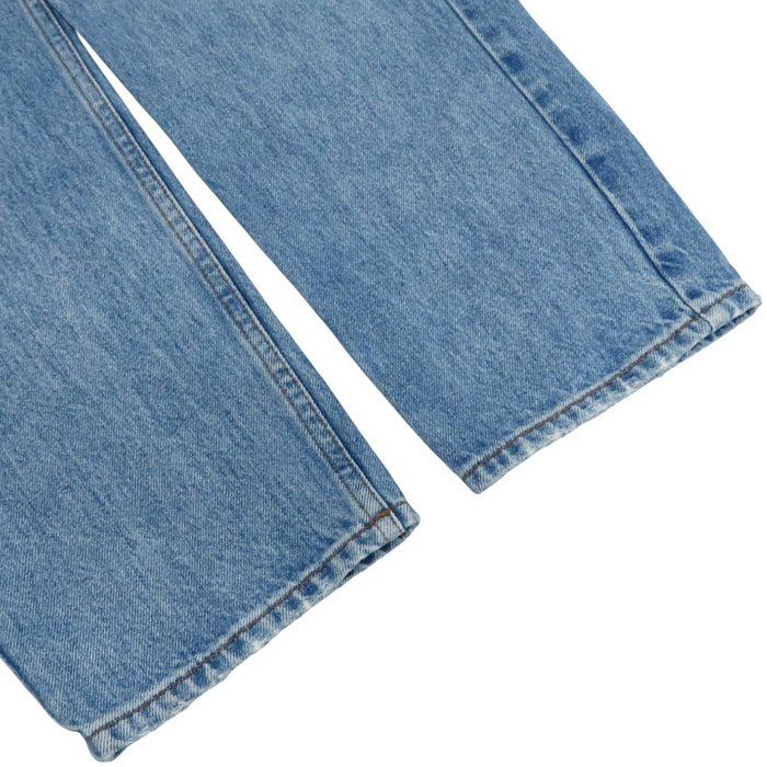 GUCCI 
ロゴ 刺繍 ハート コットン 
GG アップル モチーフ ワッペン デニムパンツ