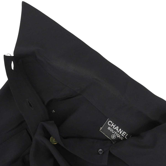 CHANEL
COCO CC Coco Button
Coco Mark Chiffon Blouse