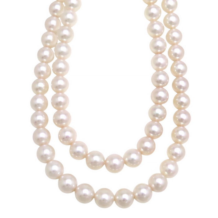 MIKIMOTO 
アコヤ パール 2連 ネックレス