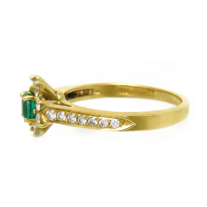 TIFFANY&Co. 
フローラ エメラルド リング