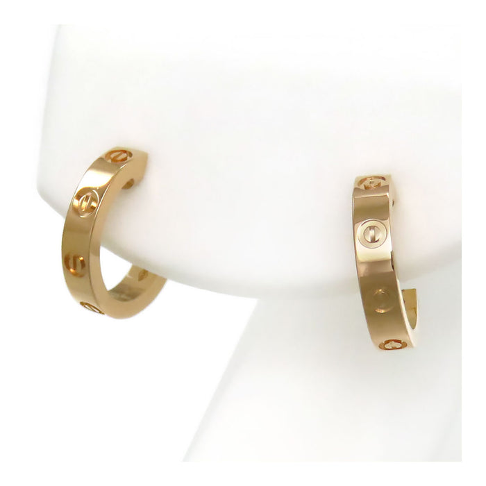 CARTIER 
ラブ フープ ピアス SM
