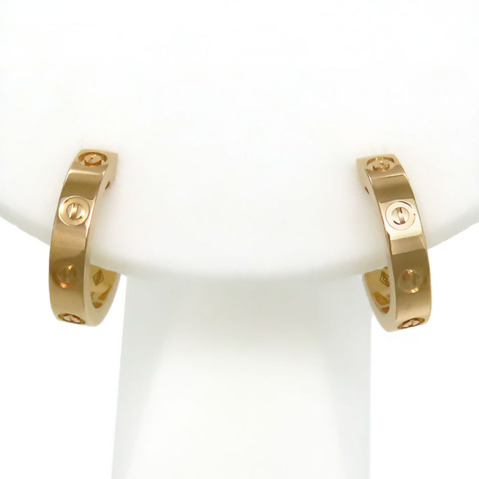 CARTIER 
ラブ フープ ピアス SM