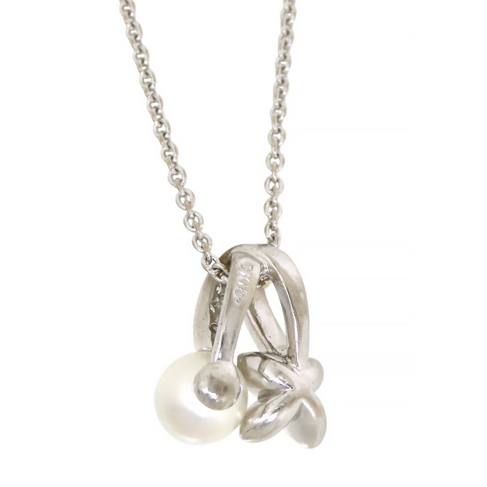 MIKIMOTO 
Akoya Pearl Flower Necklace