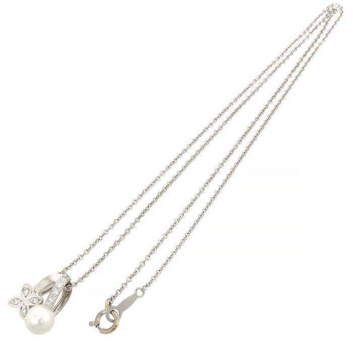 MIKIMOTO 
Akoya Pearl Flower Necklace