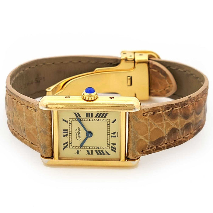 CARTIER 
マストタンクSM 
ギャラ付