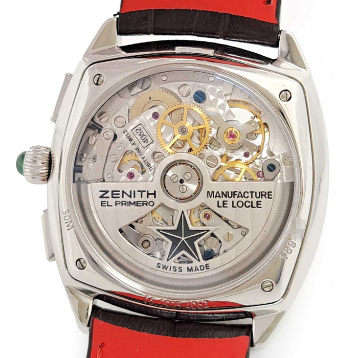 ZENITH 
Stella aperta lunetta diamante 
Con scatola e garanzia