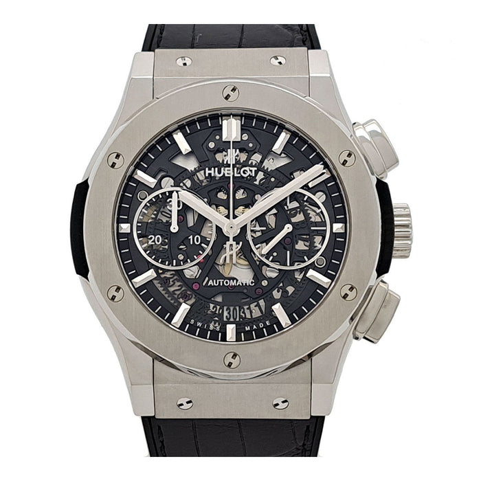 HUBLOT
Classic Fusion Aerofusion Chrono Titanium
With box and warranty card