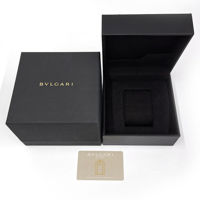 BVLGARI 
ブルガリブルガリ パワーリザーブ 
箱ギャラ付