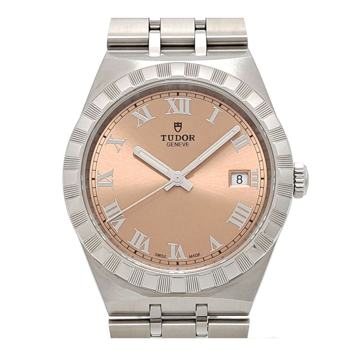 TUDOR 
ロイヤル サーモンダイヤル 
箱ギャラ付