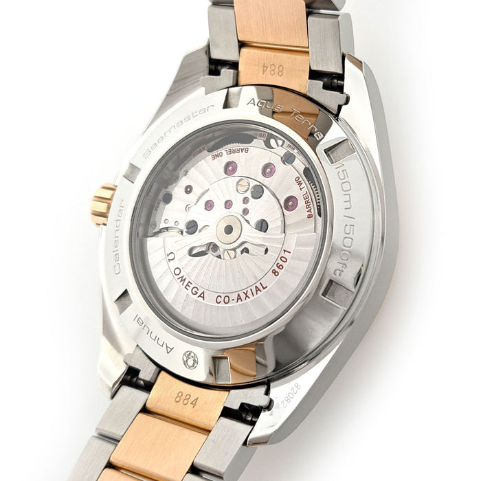 OMEGA 
シーマスター アクアテラ150m アニュアルカレンダー 
箱ギャラ付