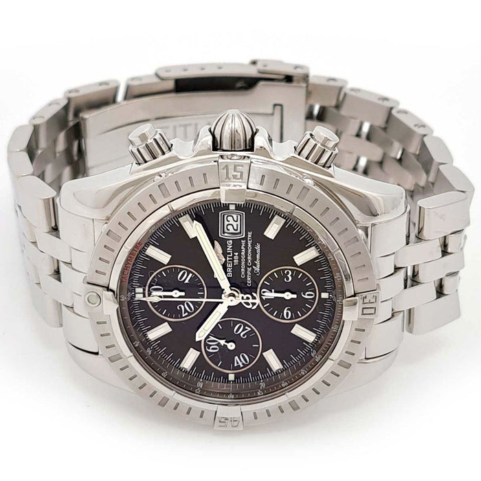 BREITLING 
クロノマット エボリューション 日本限定 ブラウンダイヤル 
箱付