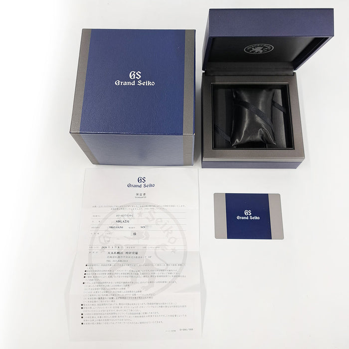 SEIKO Grand Seiko Sports Collection Master Shop Limited With Box and Warranty Card