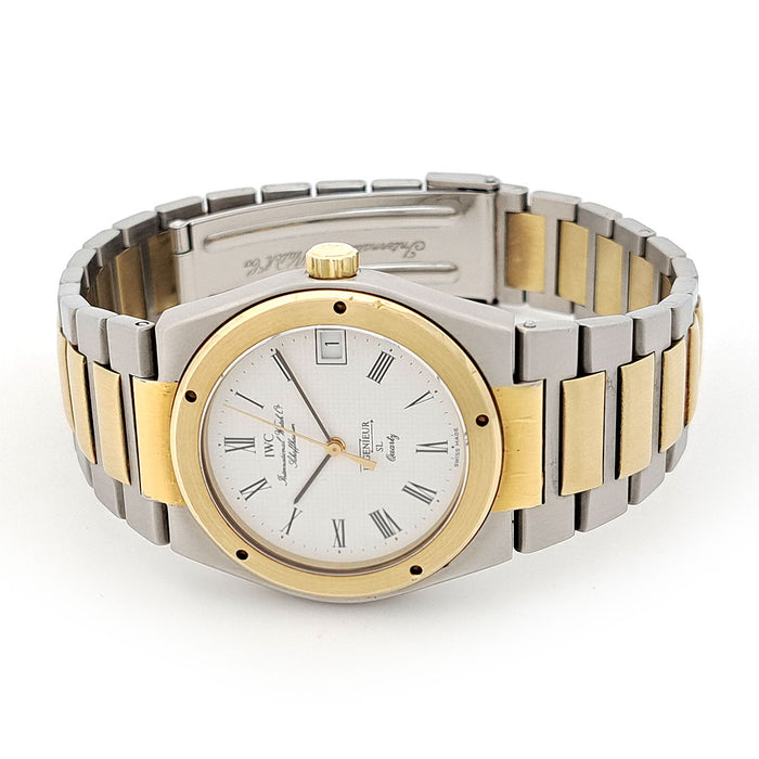IWC 
インヂュニア デイト 
箱付