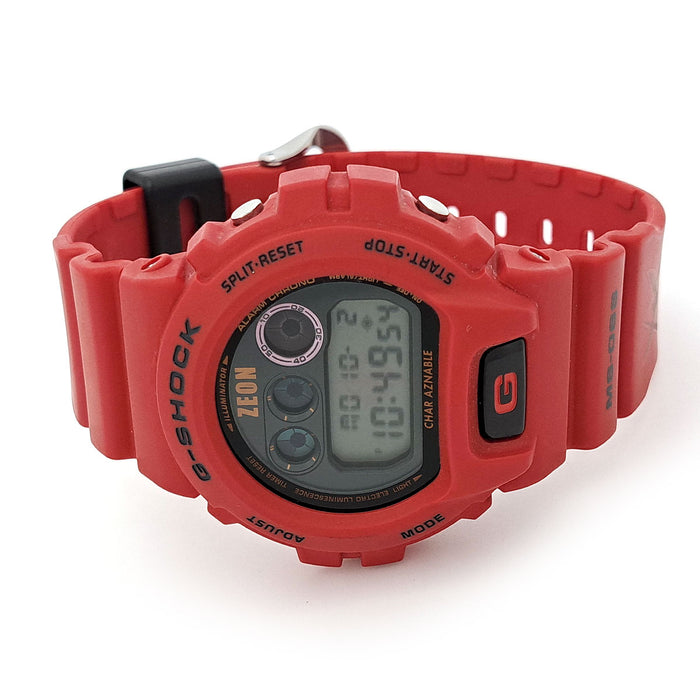 CASIO 
G-SHOCK ザク ガンダム コラボ シャア専用 
箱ギャラ付