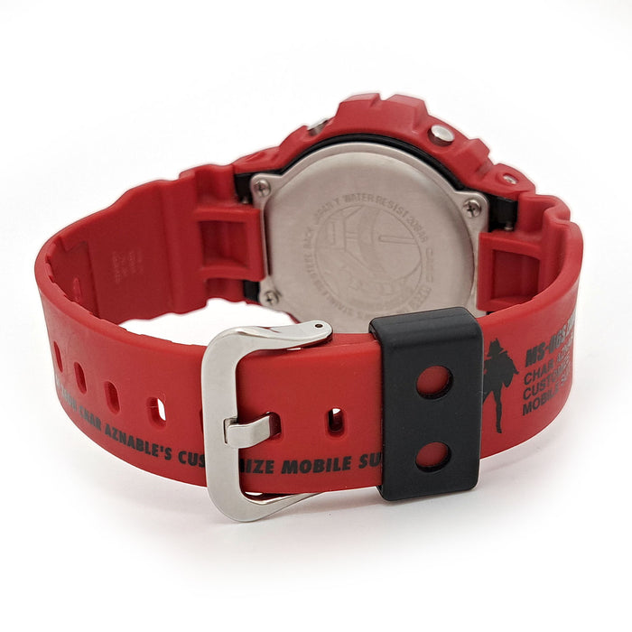 CASIO 
G-SHOCK ザク ガンダム コラボ シャア専用 
箱ギャラ付