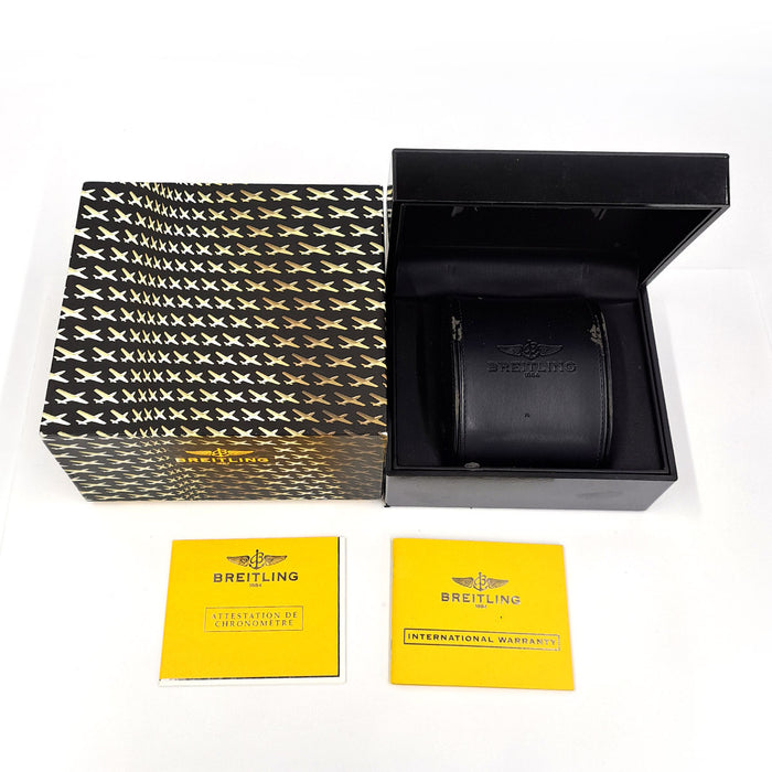 BREITLING 
Superocean Heritage Chronograph 
With Warranty Card