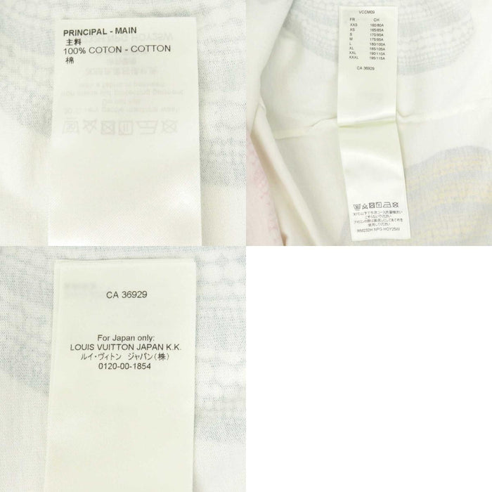 LOUIS VUITTON 
Yayoi Kusama Logo Signature 
LV×YK Pumpkin Print Short Sleeve T-Shirt