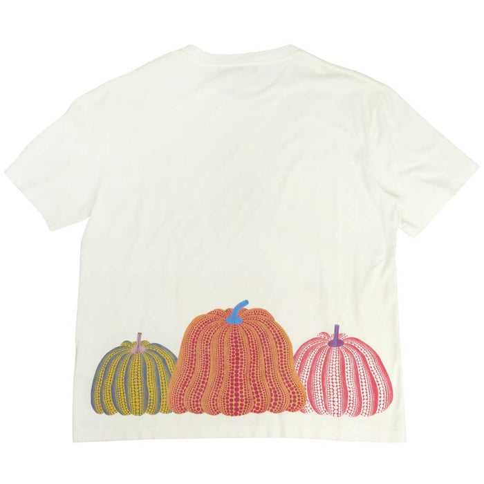 LOUIS VUITTON 
Yayoi Kusama Logo Signature 
LV×YK Pumpkin Print Short Sleeve T-Shirt