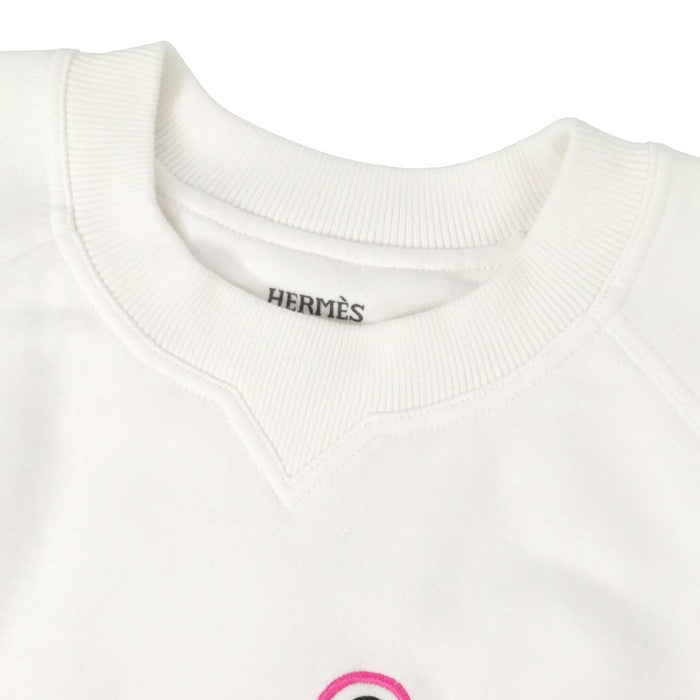 HERMES 
スウェット コットン 
Chevaloscope シュヴァロスコープ 刺繍 トレーナー