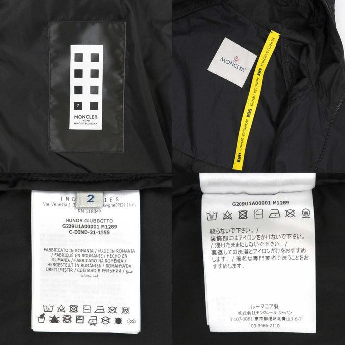 MONCLER 
FRGMT Fragment 7 Logo Felpa con Cappuccio con Zip 2021 
HUNOR Giacca in Nylon 
Moncler Genius