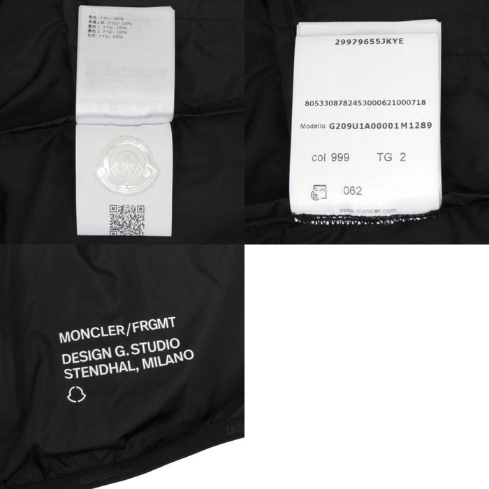 MONCLER 
FRGMT Fragment 7 Logo Felpa con Cappuccio con Zip 2021 
HUNOR Giacca in Nylon 
Moncler Genius