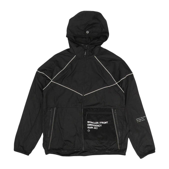 MONCLER FRGMT Fragment Logo Hood Zip-up 2021 Made HUNOR Nylon