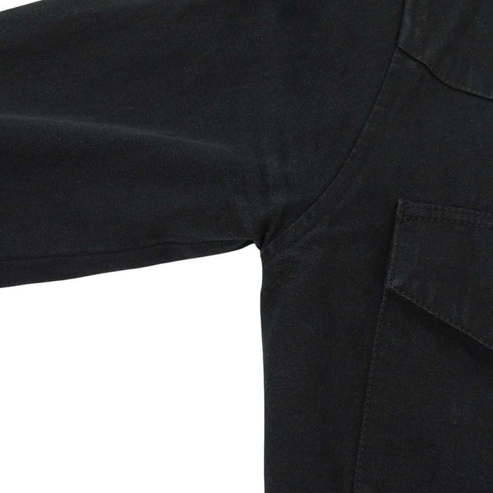 CHROME HEARTS 
JVP クロスボタン コットン レザー 
クロスパッチ デニム シャツ CHROME HEARTS -Authentic Pre-owned 長袖シャツ by TS Trading Co., Ltd.