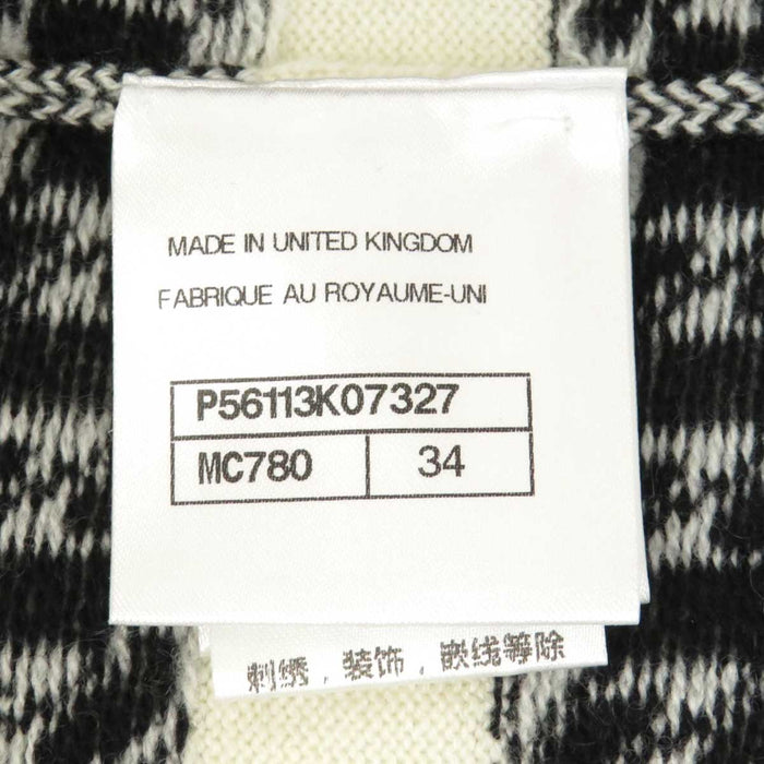 CHANEL 
17P ロゴ COCO CC チェーンモチーフ ココボタン 
ココマーク ロングスリーブ カシミア ニット カーディガン