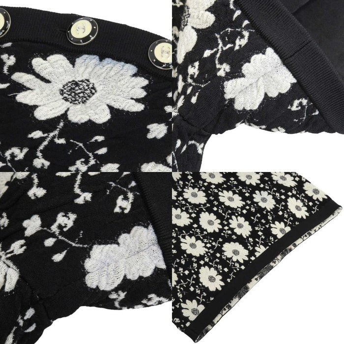 CHANEL
COCO CC Coco Button Flower All-over Pattern Cotton Blend Rayon Blend
Coco Mark Short Sleeve Dress