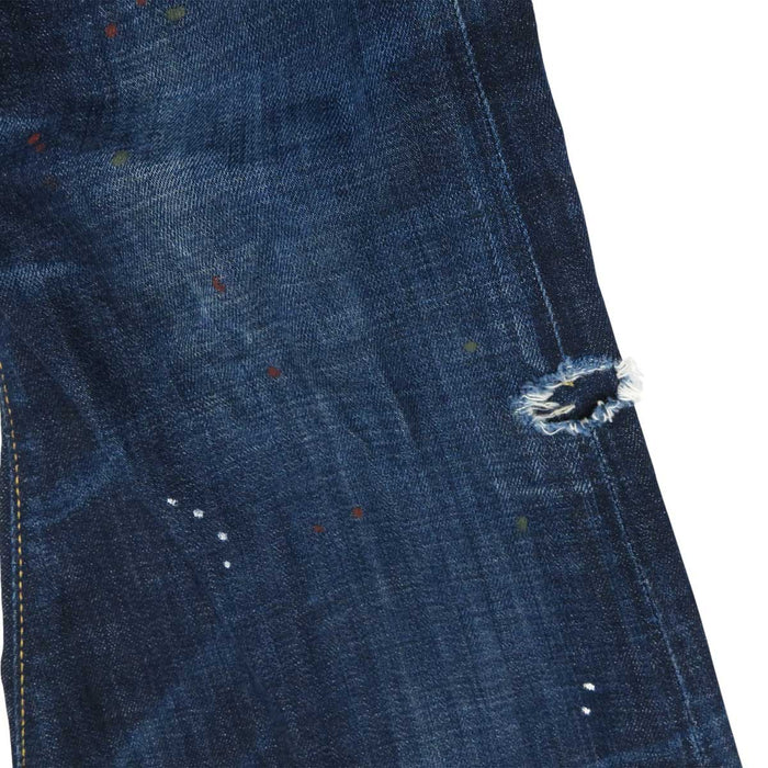 DSQUARED2 
Paint Cotton Distressed 
Skater Jean Skater Denim Pants