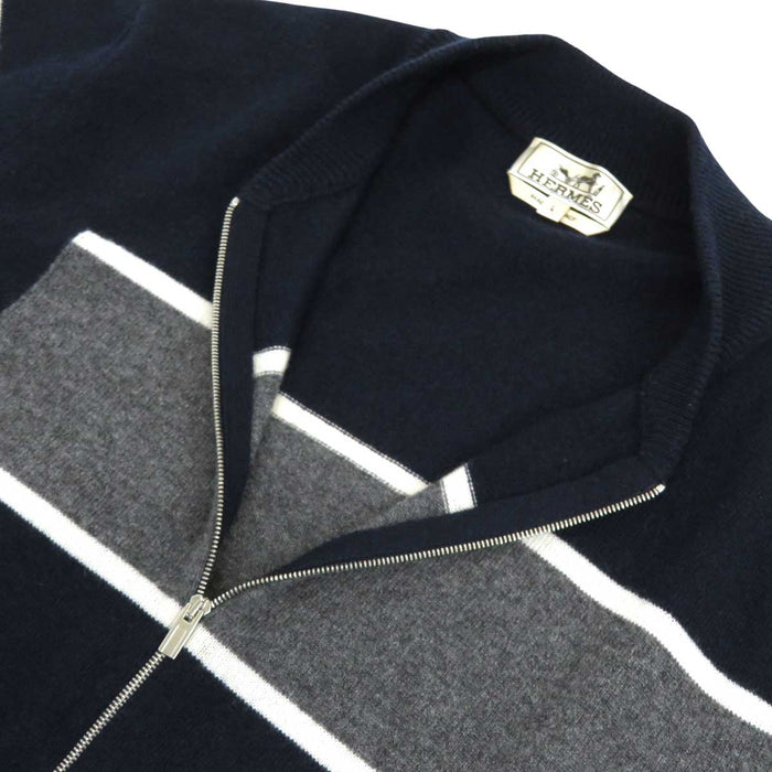 HERMES
Full Zip Long Sleeve
Cashmere Zip-Up Cardigan