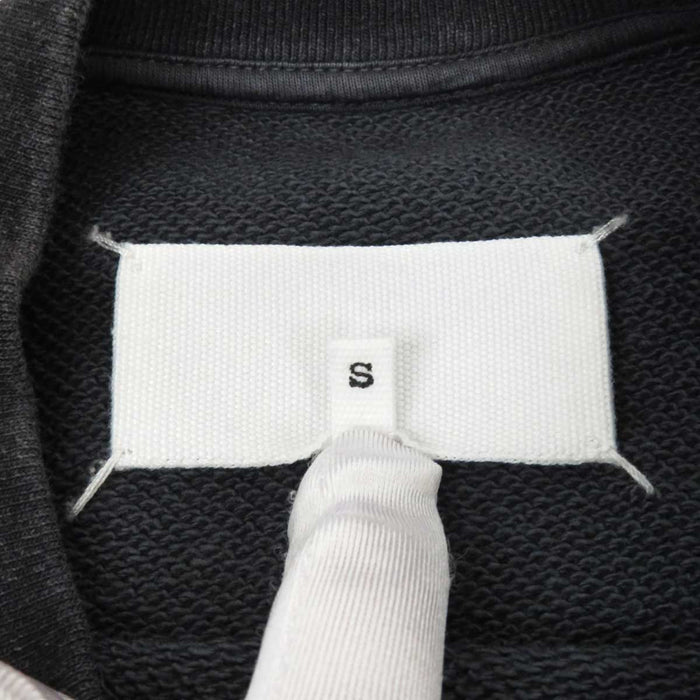 Maison Margiela 
Cucitura distintiva Vintage nero oversize 
Felpa a maniche lunghe