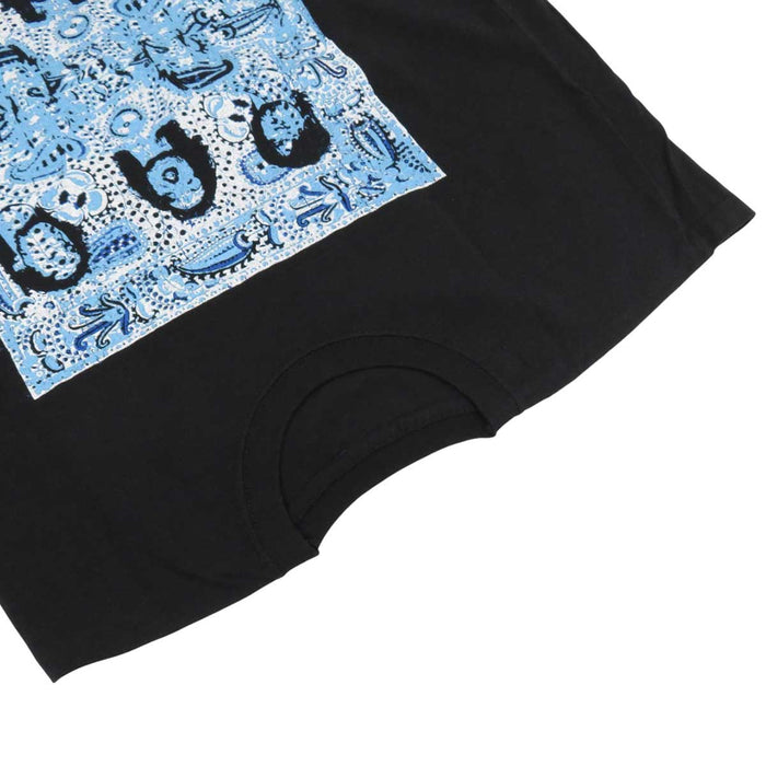 Maison Margiela 
ドッキング ペイント コットン S.B. FIRE WORX 
プリント Tシャツ