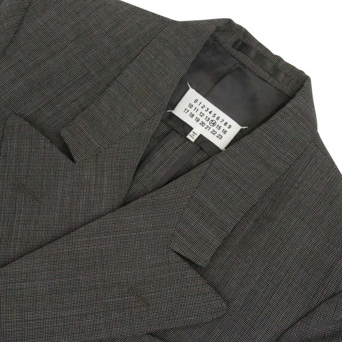 MARTIN MARGIELA 
ウール混 モヘア混 
テーラードジャケット