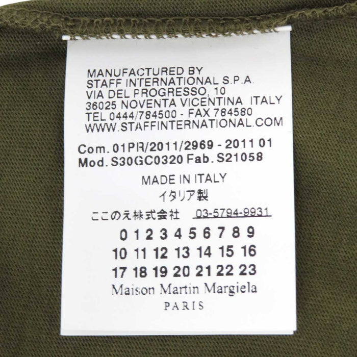 Maison Margiela 
Kokonoe Cotton 
Fake Henley Neck T-shirt