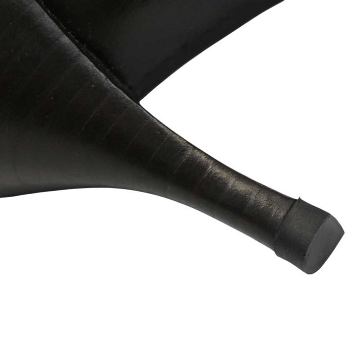 HERMES
Silver Color Metal Fittings
Pointed Toe Leather Pumps