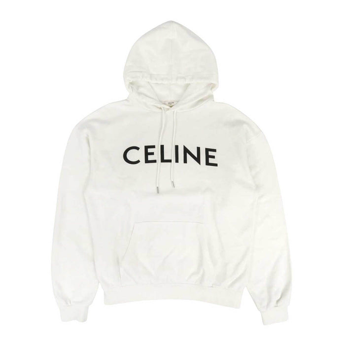 CELINE 
スウェット フーディ 
ロゴ パーカー