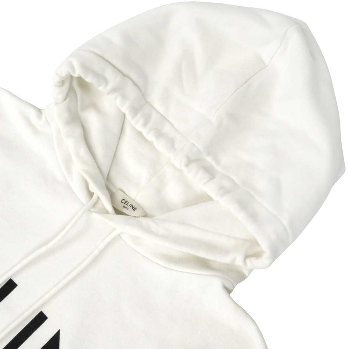 CELINE 
スウェット フーディ 
ロゴ パーカー