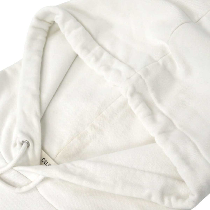 CELINE 
スウェット フーディ 
ロゴ パーカー