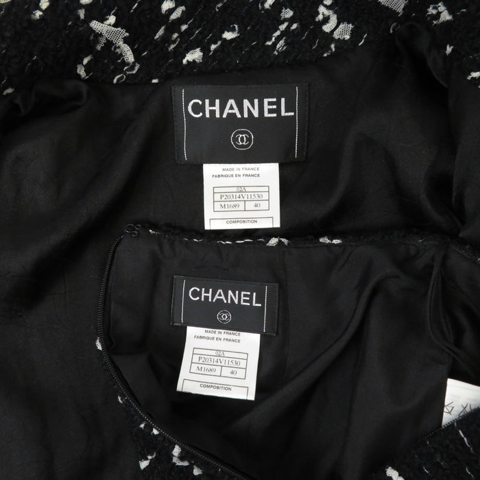 CHANEL
COCO CC Coco Button Camellia
Coco Mark Tweed Setup