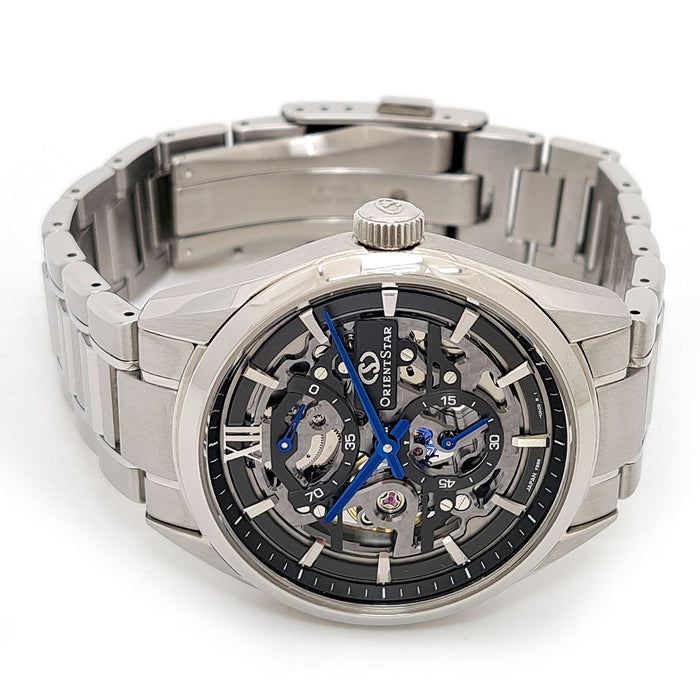 ORIENT 
M34 F8 ハンドワインディング スケルトン 
箱ギャラ付