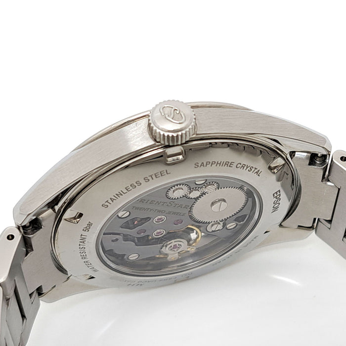 ORIENT 
M34 F8 ハンドワインディング スケルトン 
箱ギャラ付