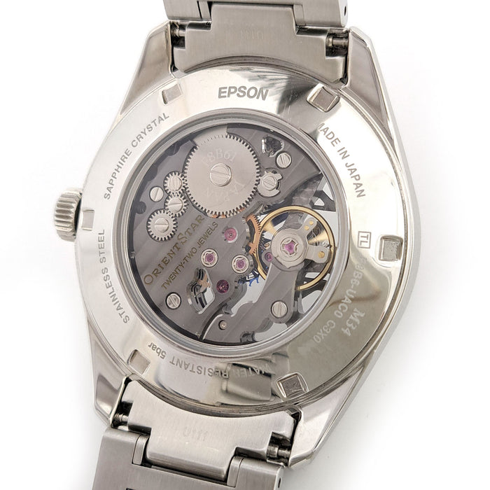 ORIENT
M34 F8 Hand Winding Skeleton
With Box and Warranty Card